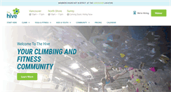 Desktop Screenshot of hiveclimbing.com